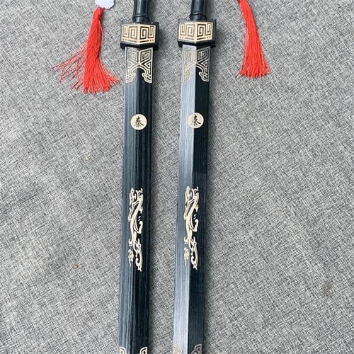 厂家浙江秦剑品牌龙泉锻打宝剑唐横刀剑摆件工艺品刀剑冷兵器高锰钢